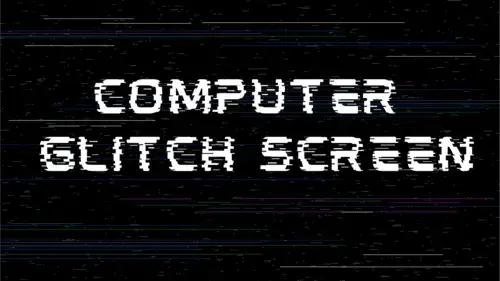 Computer Glitch Screen